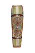 De La Falaise Cotton Silk Sarong / Sage Ornament Stripes